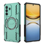 EIDERWOOD Samsung Galaxy A57 Craftsman Case with Heat Dissipation - MagSafe Compatible - Green