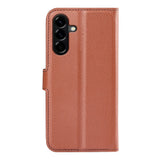 EIDERWOOD Samsung Galaxy A57 Faux Leather Flip Case with Cardholder & Stand Function - Brown