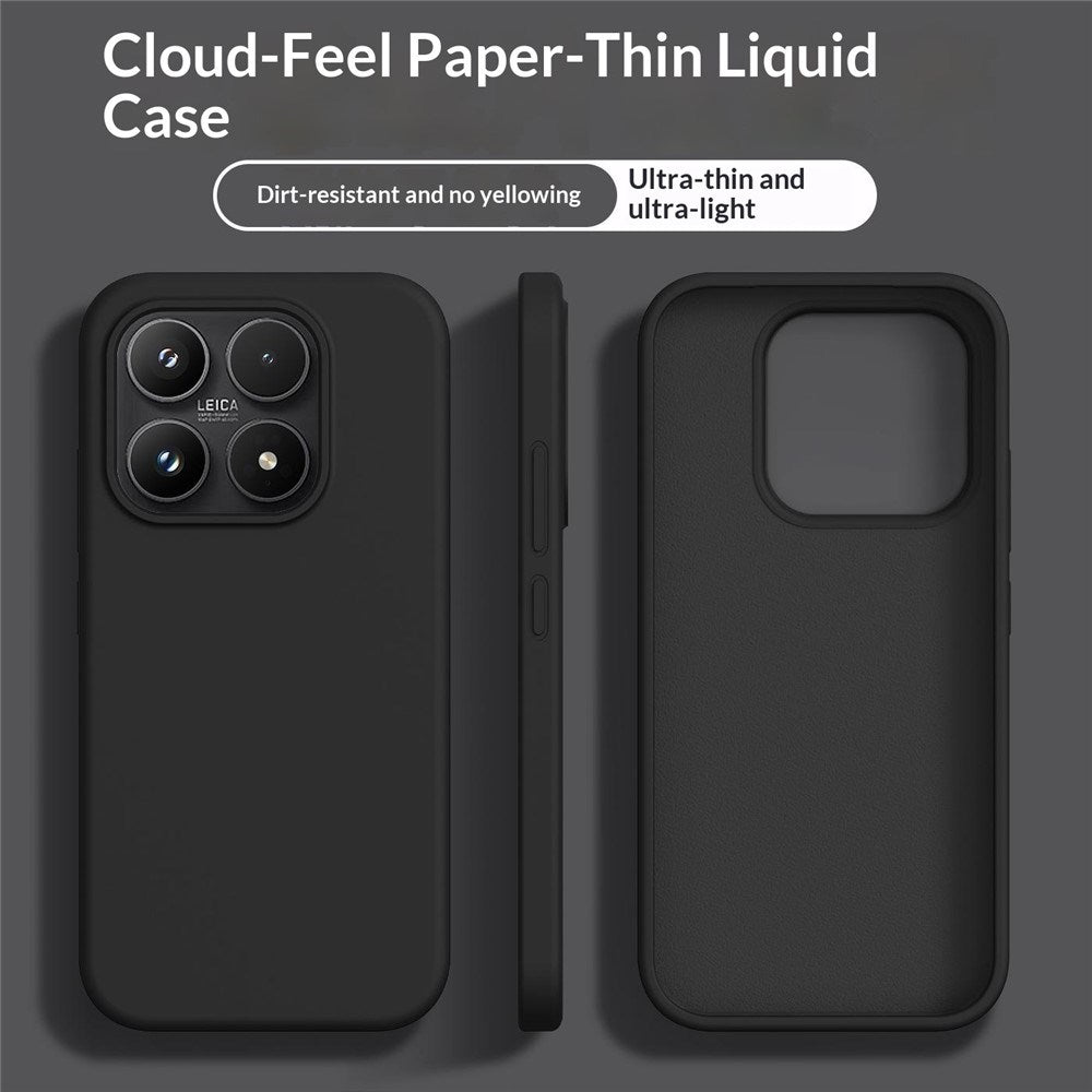 Xiaomi 17 EIDERWOOD 2-in-1 Silicone & Hard Plastic Case - Black