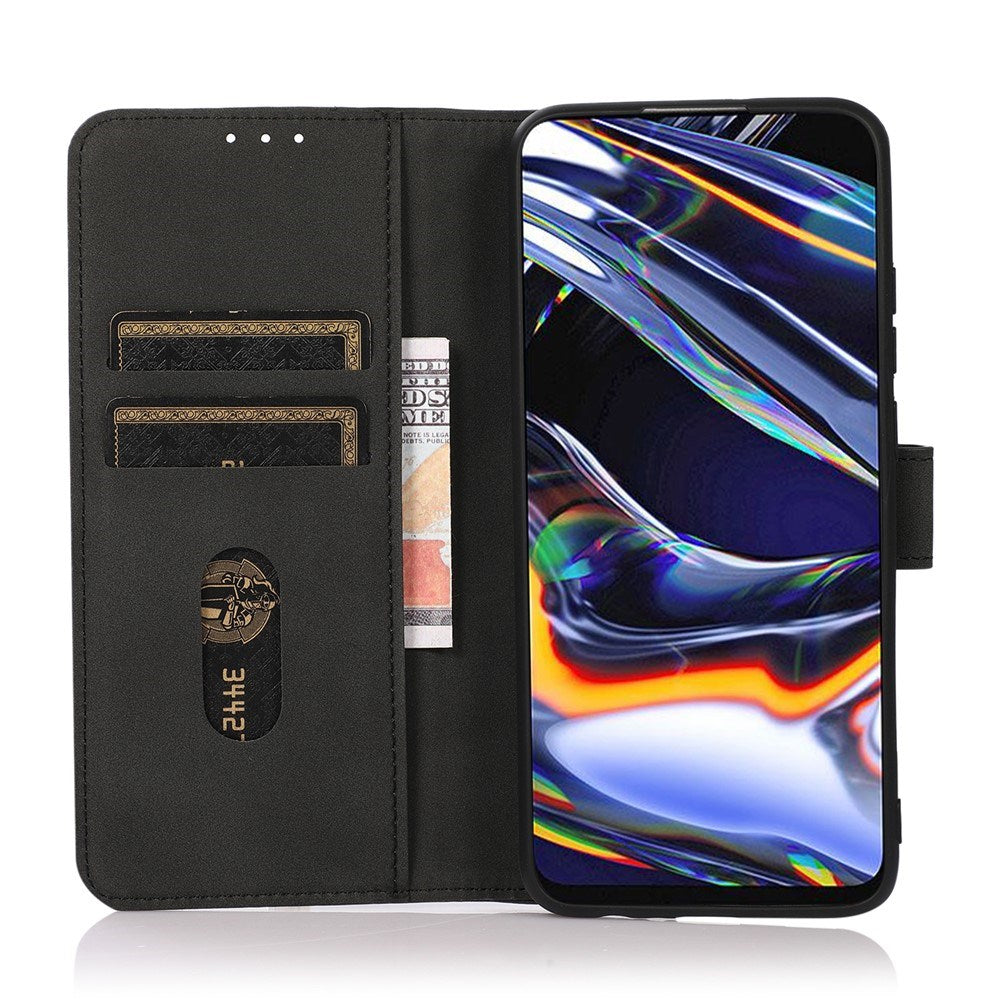 Samsung Galaxy A37 Faux Leather Flip Case with Card Holder - Black