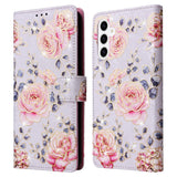 Samsung Galaxy S26 / S26 Pro EIDERWOOD Faux Leather Flip Case with Flowers - Roses