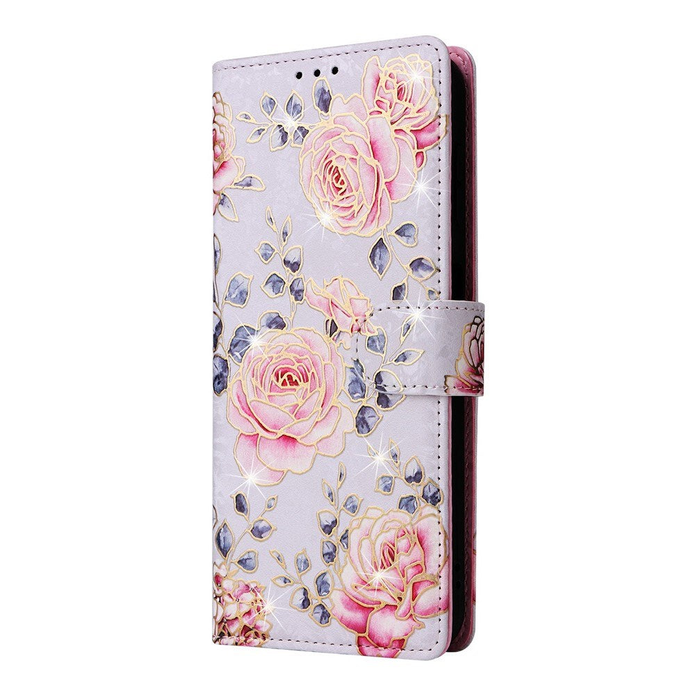 Samsung Galaxy S26 / S26 Pro EIDERWOOD Faux Leather Flip Case with Flowers - Roses