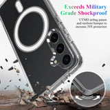 Samsung Galaxy S26+ (Plus) EIDERWOOD Flexible Plastic Case – MagSafe Compatible – Transparent