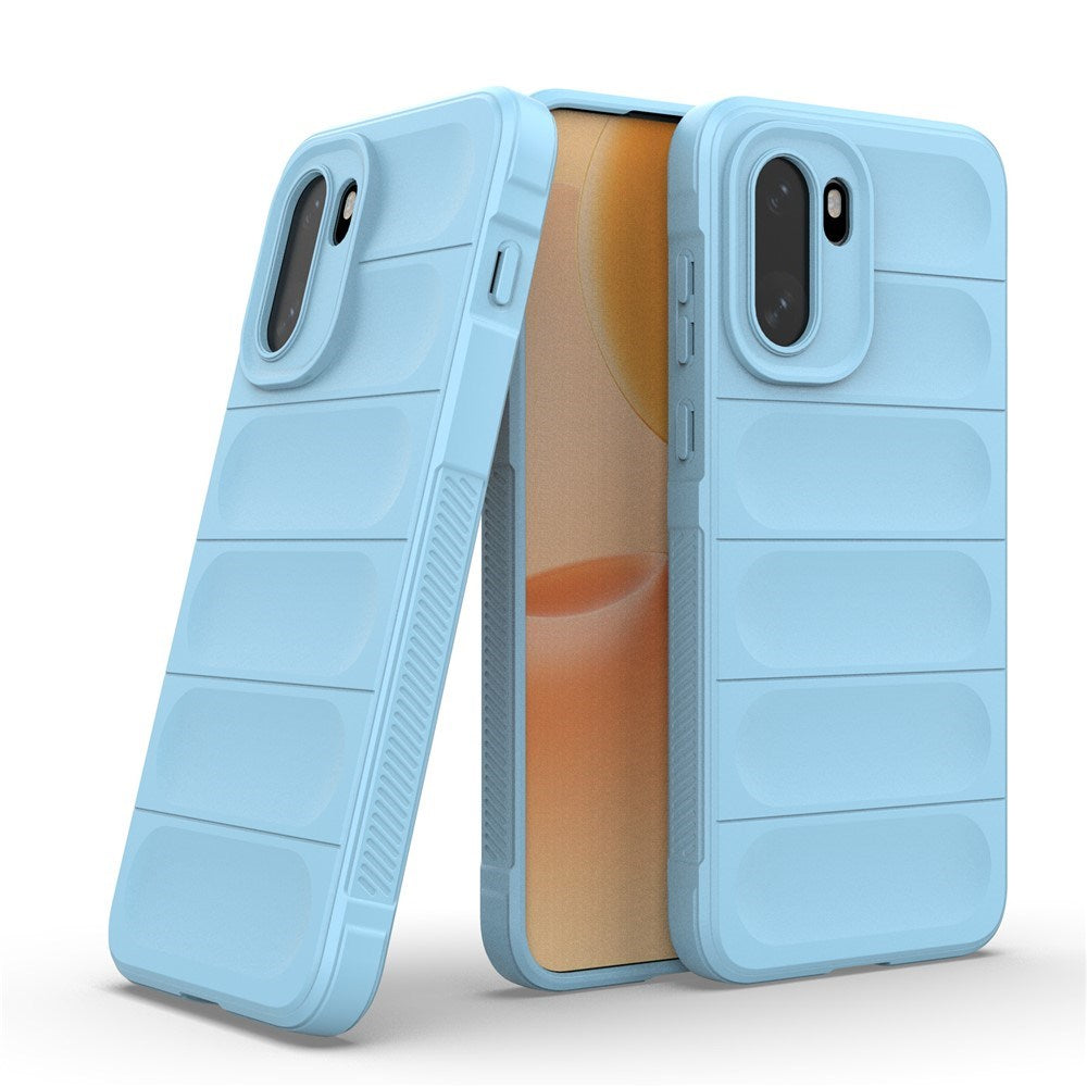 EIDERWOOD OnePlus 15R Flexible Plastic Case - Light Blue