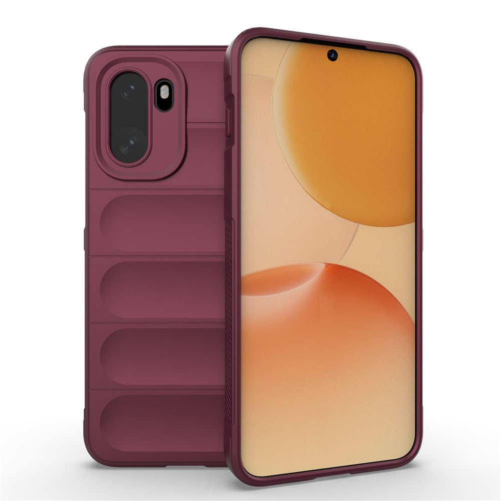 EIDERWOOD OnePlus 15R Flexible Plastic Case - Dark Red