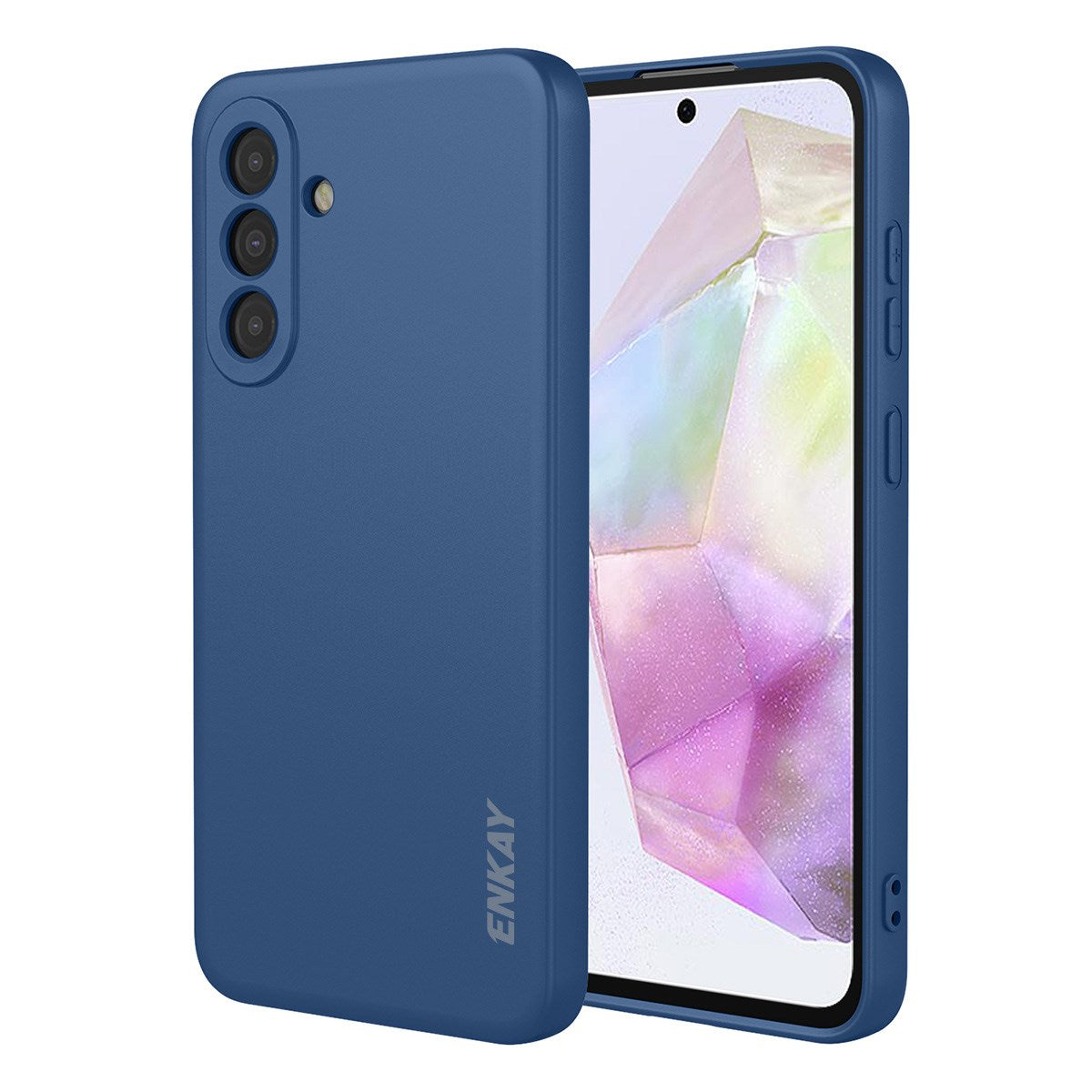 Samsung Galaxy A37 ENKAY Silicone Case - Blue