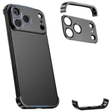 iPhone 17 Pro Max Two-Piece Bumper Case with Camera Protector - Black