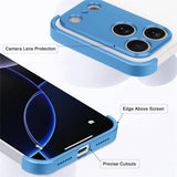 iPhone 17 Pro Max Two-Piece Bumper Case with Camera Protector - Blue