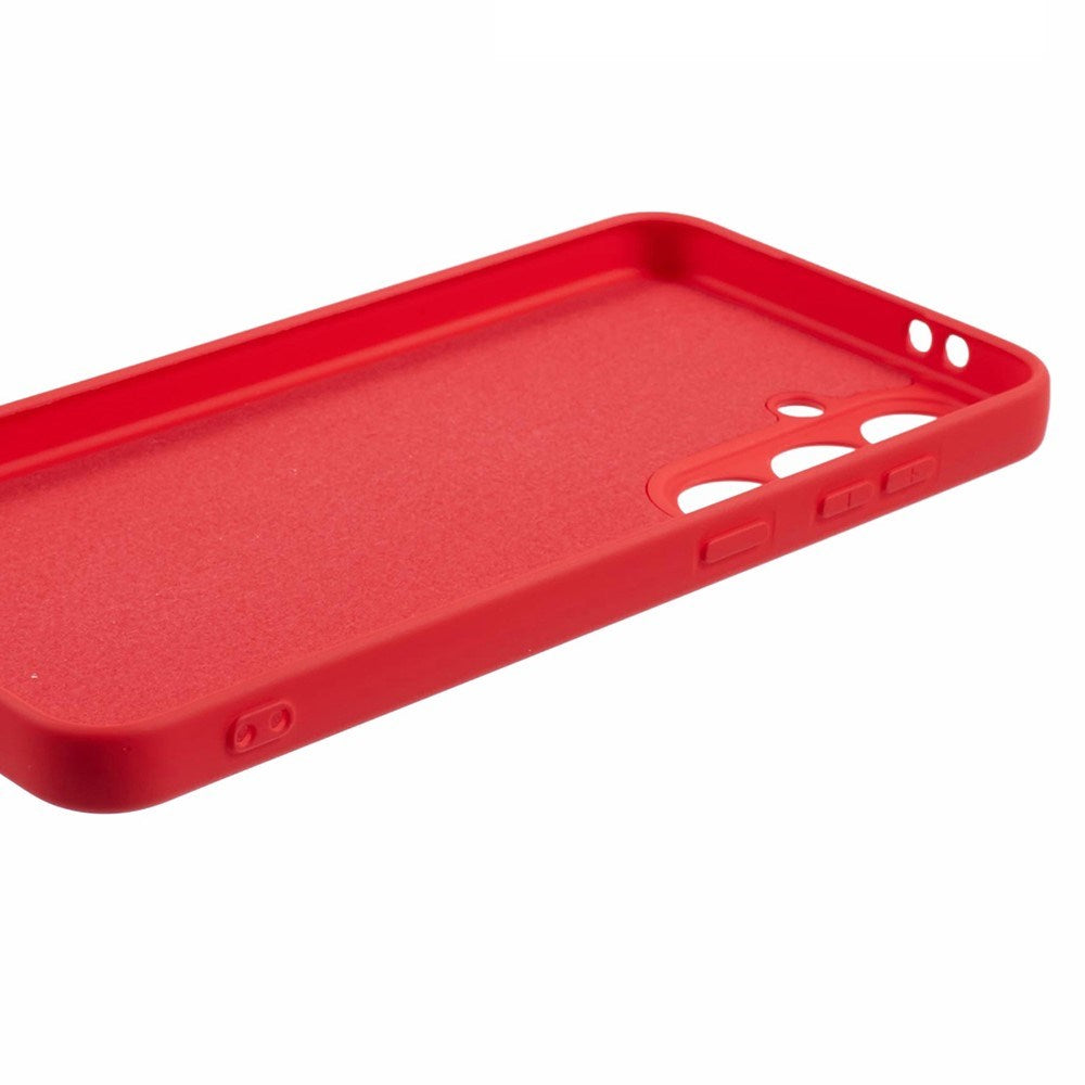 Samsung Galaxy A37 EIDERWOOD Lined Flexible Plastic Case - Red