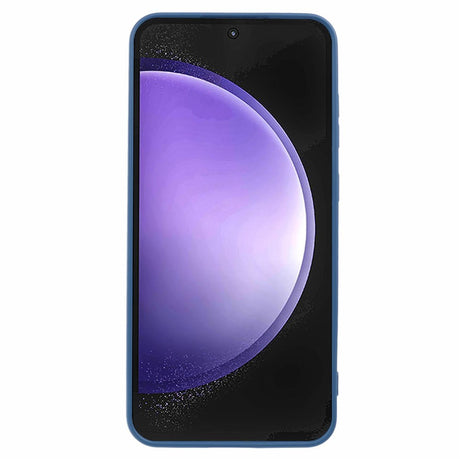 Samsung Galaxy A37 EIDERWOOD Lined Flexible Plastic Case - Dark Blue