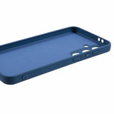 Samsung Galaxy A37 EIDERWOOD Lined Flexible Plastic Case - Dark Blue