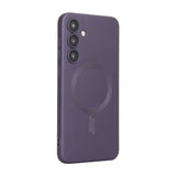 Samsung Galaxy A37 ENKAY Flexible Plastic Case - MagSafe Compatible - Purple