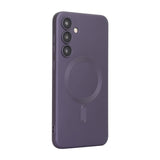 Samsung Galaxy A57 ENKAY Flexible Plastic Case - MagSafe Compatible - Purple