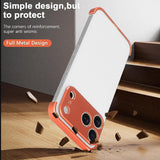 iPhone 17 Pro Two-Piece Bumper Case with Camera Protector - Orange