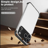 iPhone 17 Pro Two-Piece Bumper Case with Camera Protector - Black