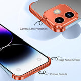 iPhone 17 Two-Piece Bumper Case with Camera Protector - Orange