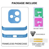 iPhone 17 Two-Piece Bumper Case with Camera Protector - Blue
