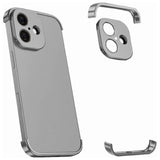 iPhone 17 Two-Piece Bumper Case with Camera Protector - Grey