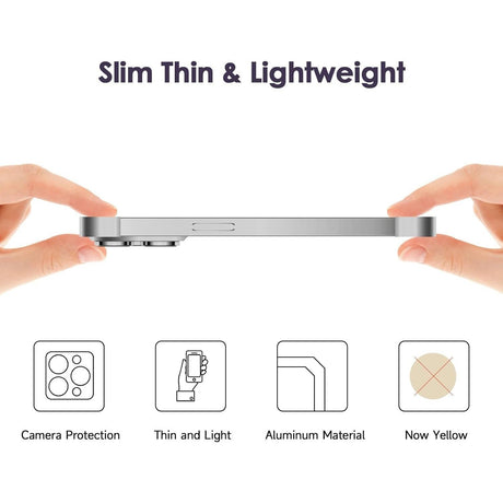 iPhone 17 Two-Piece Bumper Case with Camera Protector - Grey