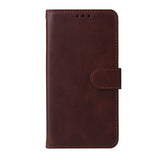OPPO A6x EIDERWOOD Faux Leather Flip Case with Card Holder & Stand Function - Brown