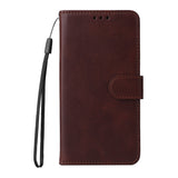 OPPO A6x EIDERWOOD Faux Leather Flip Case with Card Holder & Stand Function - Brown