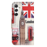 Samsung Galaxy S26 EIDERWOOD Faux Leather Flip Case with Pattern - London