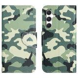 Samsung Galaxy S26+ (Plus) EIDERWOOD Faux Leather Flip Case with Pattern - Camouflage