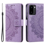 OnePlus 15R EIDERWOOD Faux Leather Flip Case with Pattern - Purple