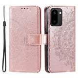 OnePlus 15R EIDERWOOD Faux Leather Flip Case with Pattern - Pink