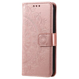 OnePlus 15R EIDERWOOD Faux Leather Flip Case with Pattern - Pink
