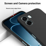 OPPO A6x EIDERWOOD Silicone Case with Strap - Black
