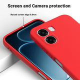 OPPO A6x EIDERWOOD Silicone Case with Strap - Red