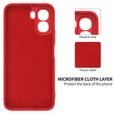 OPPO A6x EIDERWOOD Silicone Case with Strap - Red