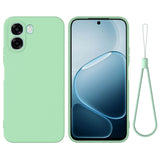 OPPO A6x EIDERWOOD Silicone Case with Strap - Green