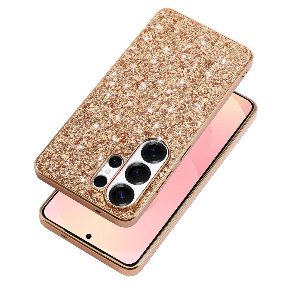 Samsung Galaxy S26 Ultra EIDERWOOD Hybrid Glitter Case - Rose Gold