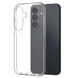 Samsung Galaxy S26+ (Plus) NORTHJO 3-in-1 Protection Set with Flexible Plastic Case / Tempered Screen Protector Glass / Camera Lens Protector Glass - Transparent