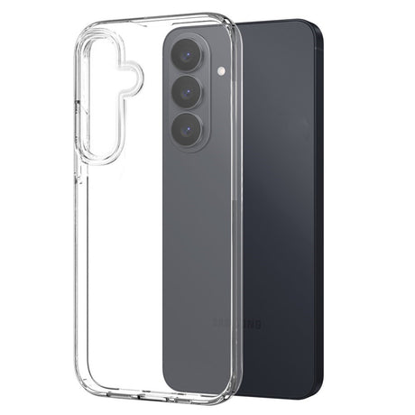Samsung Galaxy S26+ (Plus) NORTHJO 3-in-1 Protection Set with Flexible Plastic Case / Tempered Screen Protector Glass / Camera Lens Protector Glass - Transparent