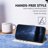 Xiaomi 17 Ultra EIDERWOOD Faux Leather Flip Case with Card Holder & Stand Function - Silver