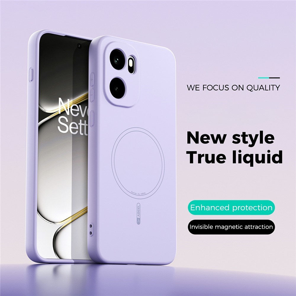 OnePlus 15R EIDERWOOD Silicone Case - MagSafe Compatible - Purple