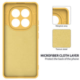 Xiaomi Redmi Note 15 Pro (5G) EIDERWOOD Silicone Case with Strap - Yellow