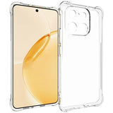 Realme 16 Pro+ WANLONFENG Flexible Plastic Case with Reinforced Corners - Transparent