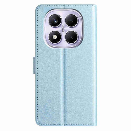 Xiaomi Redmi Note 15 (5G) / Poco M8 (5G) EIDERWOOD Faux Leather Flip Case with Strap – Blue