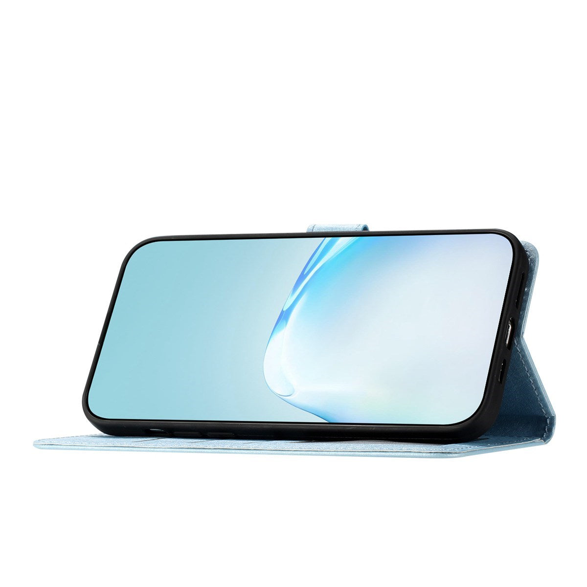 Xiaomi Redmi Note 15 (5G) / Poco M8 (5G) EIDERWOOD Faux Leather Flip Case with Strap – Blue