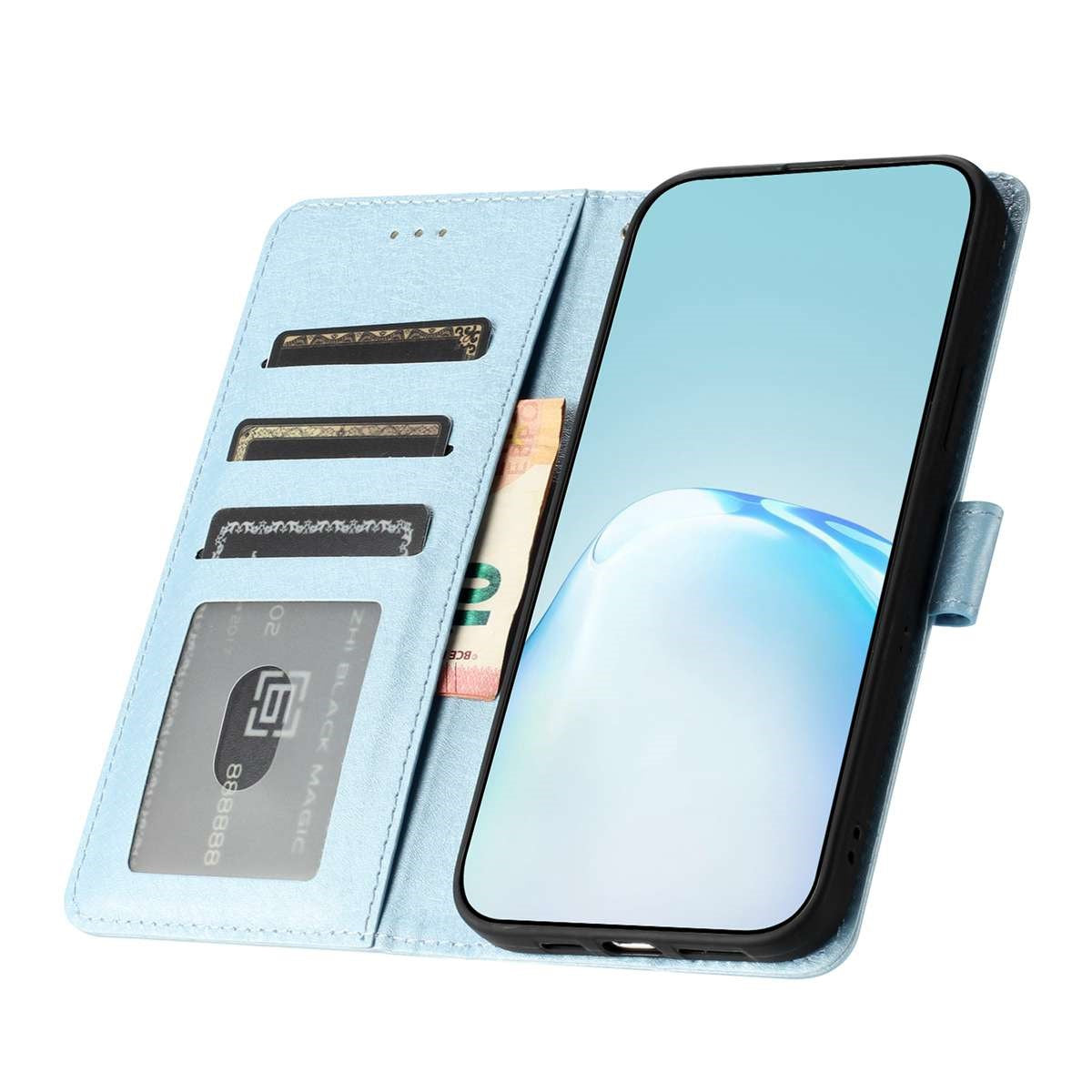 Xiaomi Redmi Note 15 (5G) / Poco M8 (5G) EIDERWOOD Faux Leather Flip Case with Strap – Blue