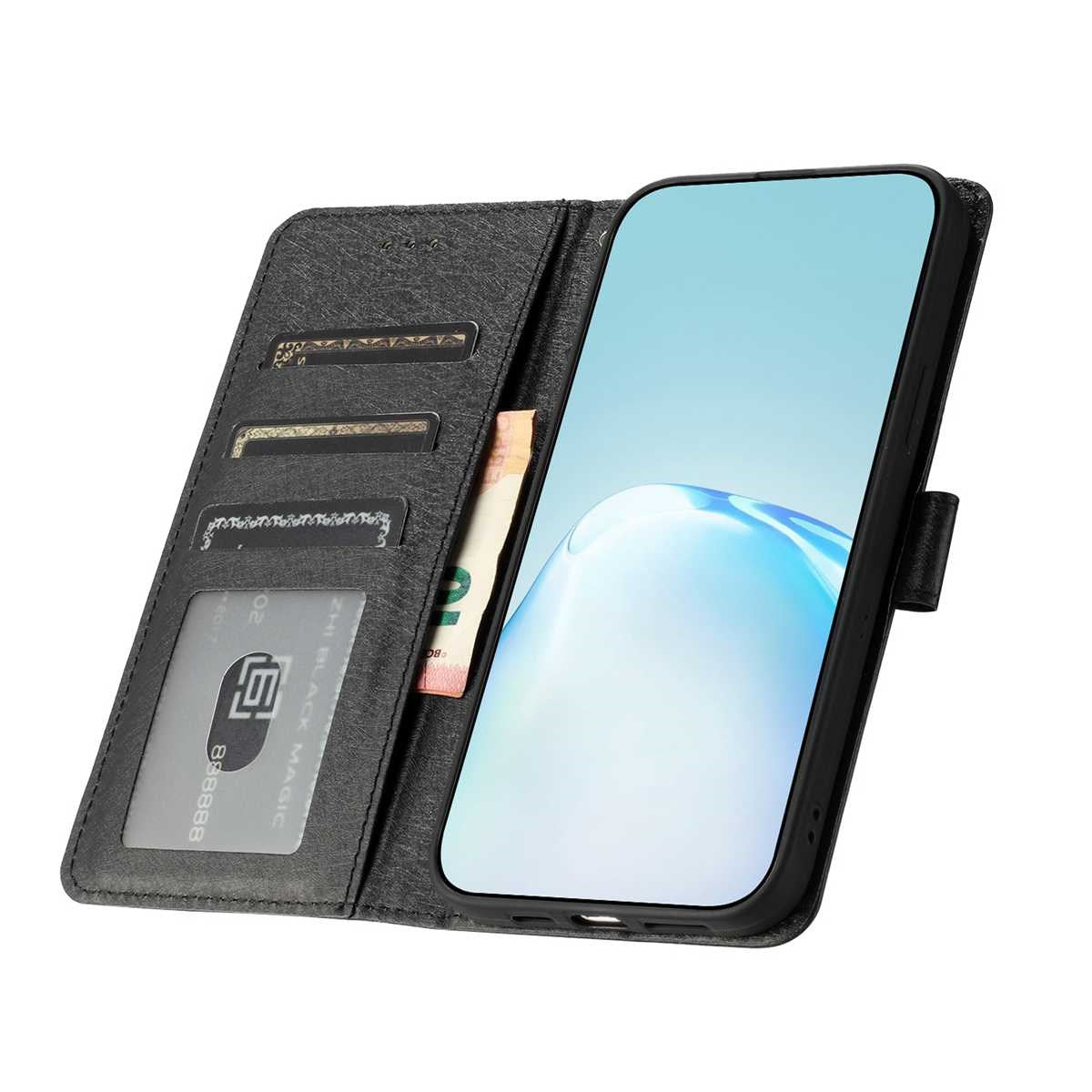 Xiaomi Redmi Note 15 (5G) / Poco M8 (5G) EIDERWOOD Faux Leather Flip Case with Strap – Black