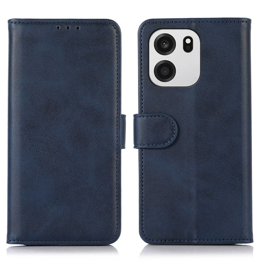 OnePlus Nord CE6 / Nord 6 EIDERWOOD Artificial Leather Flip Case with Card Holder and Stand Function - Blue