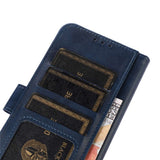 OnePlus Nord CE6 / Nord 6 EIDERWOOD Artificial Leather Flip Case with Card Holder and Stand Function - Blue