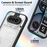Nothing Phone (4a) Hybrid Mobile Case - Transparent / Black