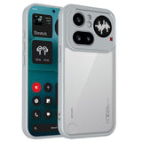Nothing Phone (4a) Pro Hybrid Mobile Case - Transparent / Grey