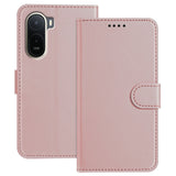 Xiaomi Redmi A7 Pro EIDERWOOD Faux Leather Flip Case with Card Holder & Stand Function - Rose Gold